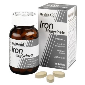 قرص آیرون بیس گلیسینات هلث اید