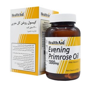کپسول روغن گل مغربی 1300میلی گرم هلث اید30 عددی