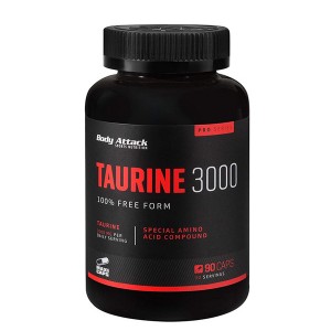 کپسول آمینو تائورین 3000 میلی گرم بادی اتک ۹۰ عدد