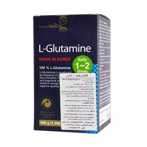 پودر ال گلوتامین ول لایف 500 گرم