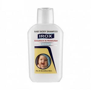 شامپو بدن بچه کرمی ایروکس مناسب پوست های خشک و حساس 200 گرم