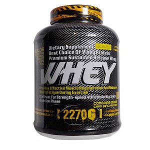 پودر پروتئین وی شیر شکلات ژن استار 2270 گرم