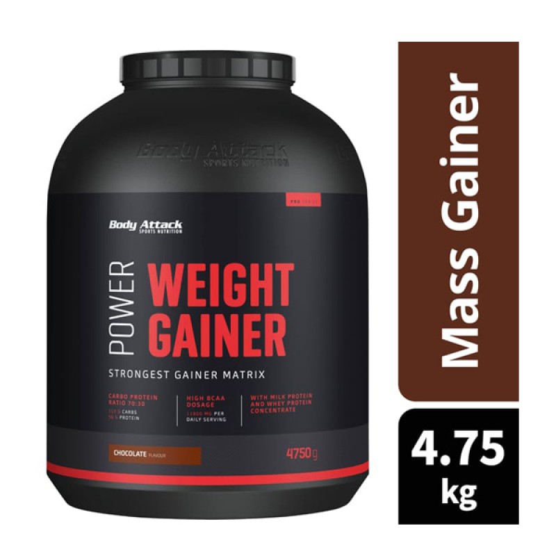 پودر پاور ویت گینر بادی اتک 4750 گرم