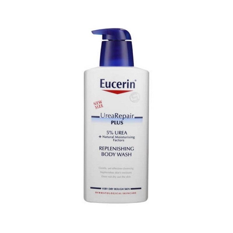 ژل شستشو صورت و بدن اوسرین مدل UREA REPAIR 5% حجم 400 میلی لیتر