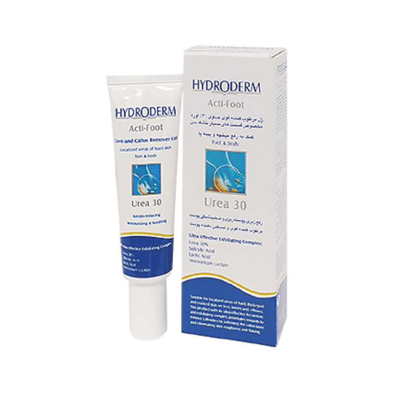 ژل مرطوب کننده قوی اوره 30% اکتی فوت هیدرودرم