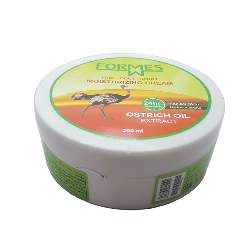 کرم مرطوب کننده فورمس مدل ostrich oil حجم 200 میلی لیتر