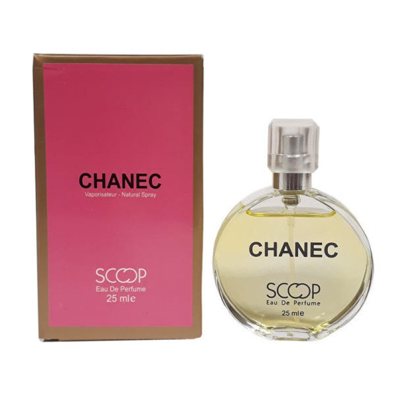 عطر جیبی زنانه اسکوپ مدل Chanec حجم 25 میلی لیتر