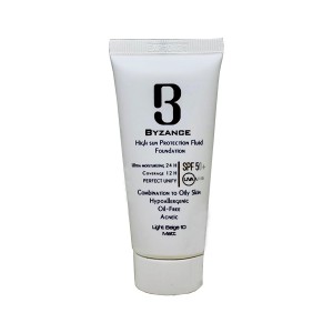 فلوئید ضد آفتاب کرم پودری SPF50 شماره 10 بژ روشن بیزانس 30میلی لیتر