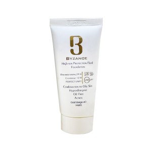 فلوئید ضد آفتاب کرم پودری SPF50 شماره 40 گُلد بژ بیزانس 30میلی لیتر