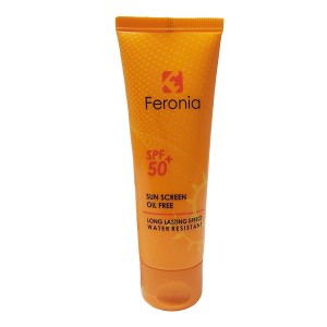 کرم ضد آفتاب بی رنگ و فاقد چربی SPF50 فرونیا 50 میلی لیتر