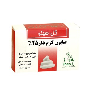 صابون کرم دار 25% گل سیتو