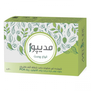 شوینده غیرصابونی جامد شفاف آنتی باکتریال مدیپور