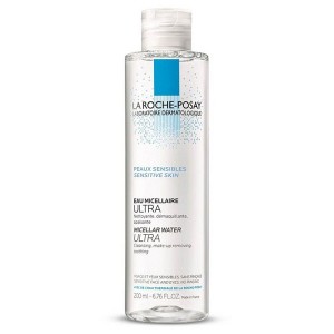 محلول پاک کننده لاروش پوزای مدل Micellar Water Ultra مناسب پوست حساس 200میل