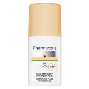 فلوئید رنگی مات کننده پوست SPF25 فارماسریز حجم 30 میل-01 (Ivory)