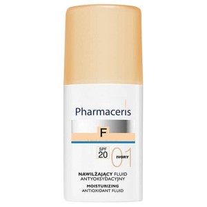 فلوئید مرطوب کننده رنگی SPF20 فارماسریز حجم 30 میل-01 (Ivory)