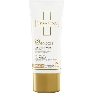 کرم ضد آفتاب و ضد چروک درمدن سری Day Protocole Spf50 حجم 50 میلی لیتر