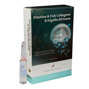 سرم پوست لوسوئن مدل ٍElastine & Fish Collagene حجم 2 میلی لیتر بسته 10 عددی