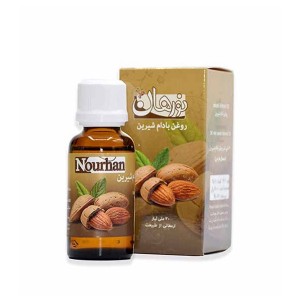 روغن پوست بادام شیرین 30میل نورهان