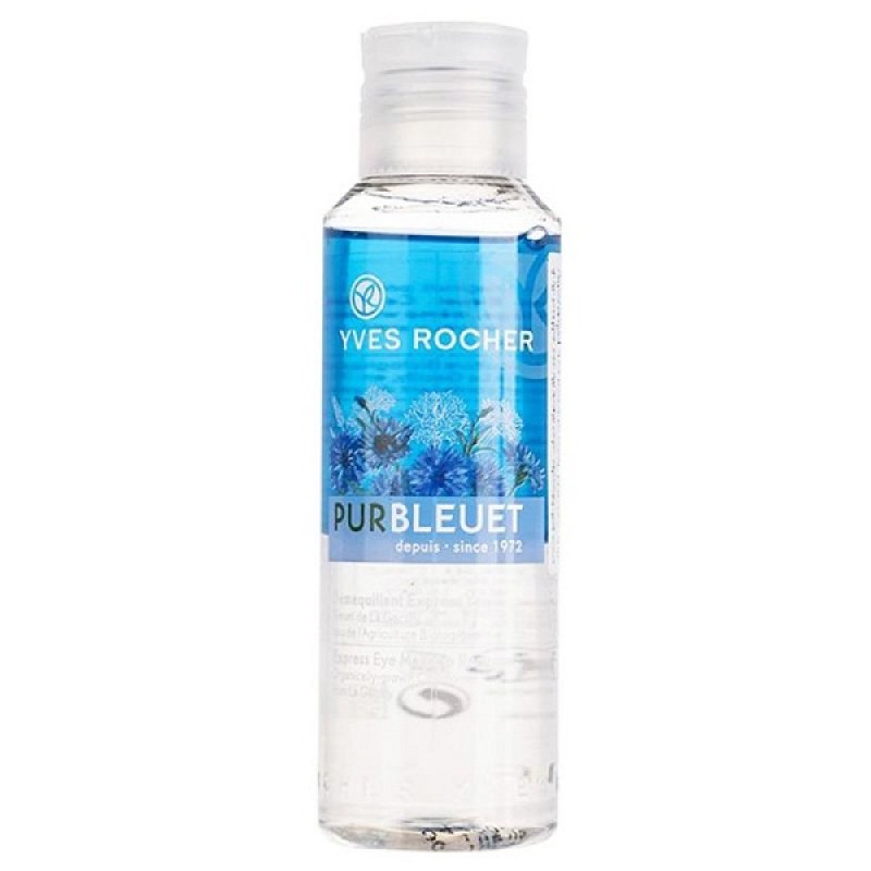 محلول دو فاز پاک کننده آرایش چشم Pur Bleuet ایوروشه 100 میل