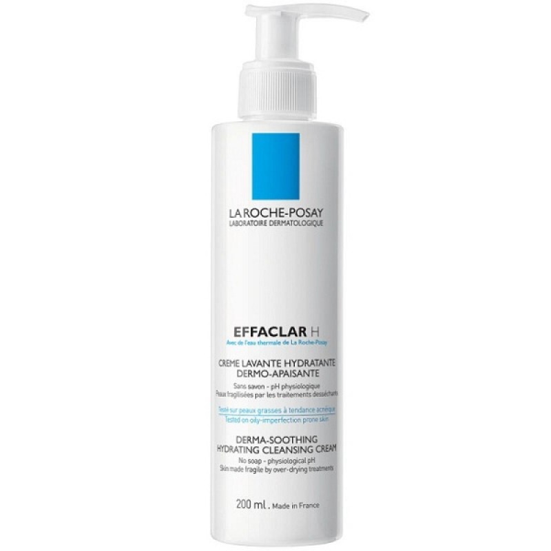 کرم شستشو صورت لاروش پوزای مدل Effaclar H حجم 200 میل