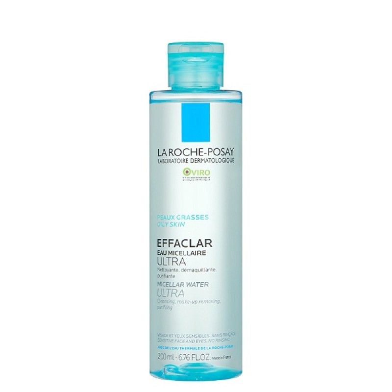 محلول پاک کننده لاروش پوزای مدل Micellar Water Ultra مناسب پوست حساس 200میل