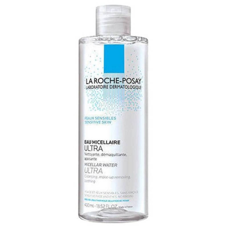 پاک کننده آرایش لاروش پوزای مدل Effaclar Micellar Water Ultra مناسب پوست های چرب و حساس 400میل
