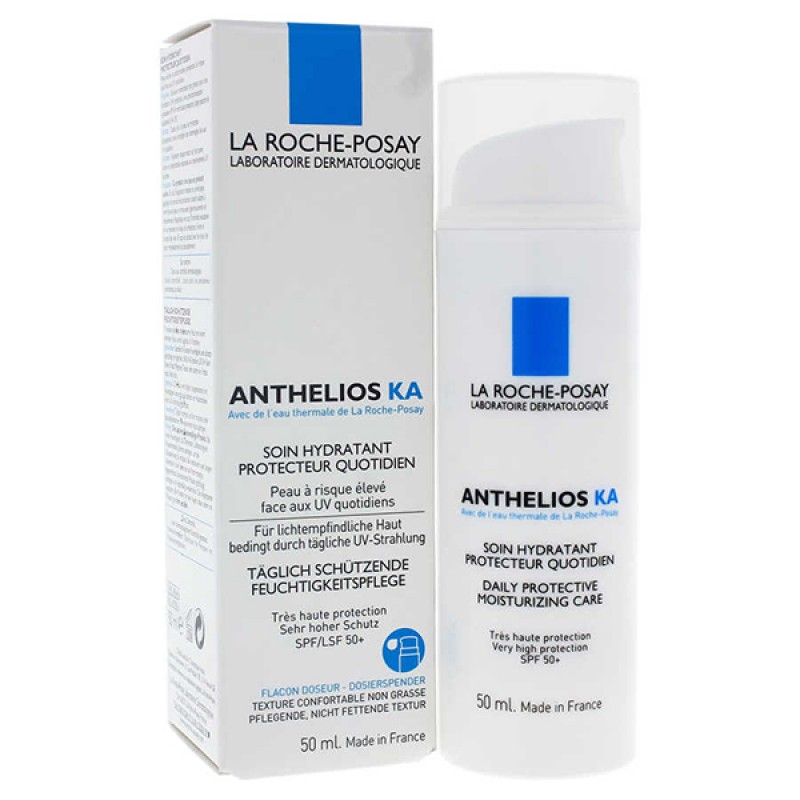 کرم مرطوب کننده آنتلیوس KA با +SPF 50 لاروش پوزای 50 میلی لیتر