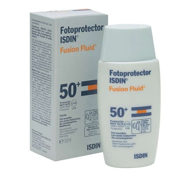 فلوئید ضد آفتاب فیوژن مینرال +SPF50 ایزدین 50 میلی لیتر