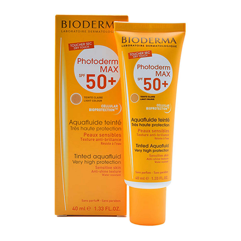 آکوا فلویید ضدآفتاب فتودرم مکس بیودرما SPF 50 ضد براقی  40میل