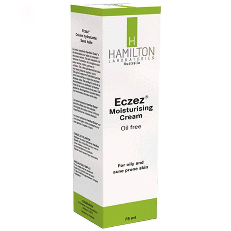 کرم مرطوب کننده پوست چرب و آکنه ای همیلتون مدل Oily and Acne حجم 75 میلی لیتر