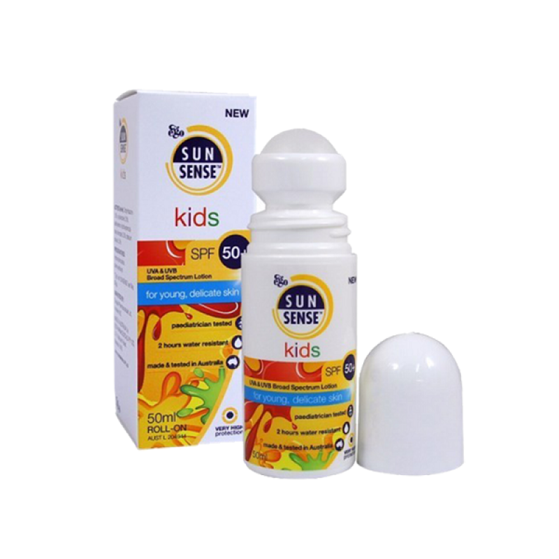 رول ضد آفتاب SPF50 سان سنس مناسب کودکان 6 ماه به بالا 50 میل