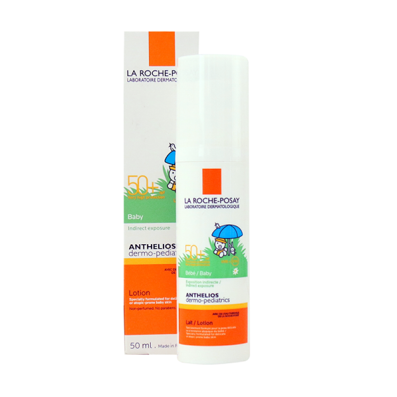 لوسیون ضد آفتاب نوزادان آنتلیوس +SPF50 لاروش پوزای