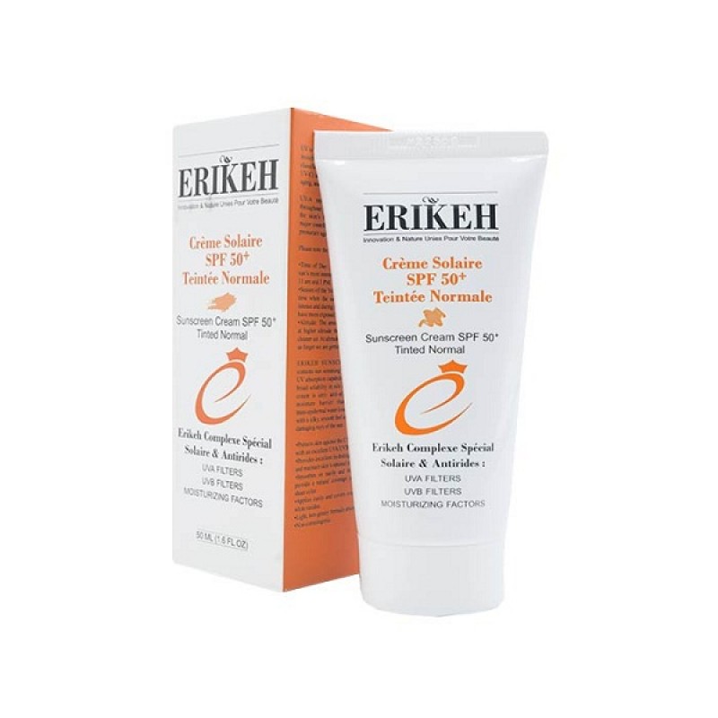 کرم ضد آفتاب رنگی پوست نرمال SPF50 اریکه50 میل