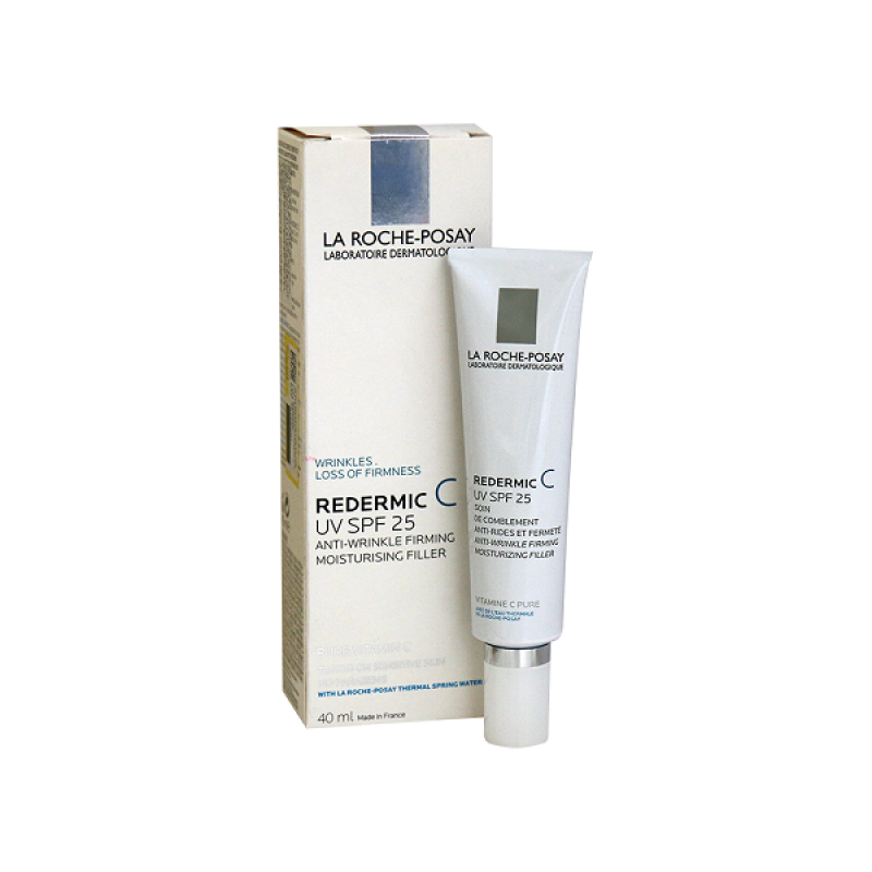 کرم روز ضد چروک لاروش پوزای مدل Redermic C با SPF25 حجم 40 میل