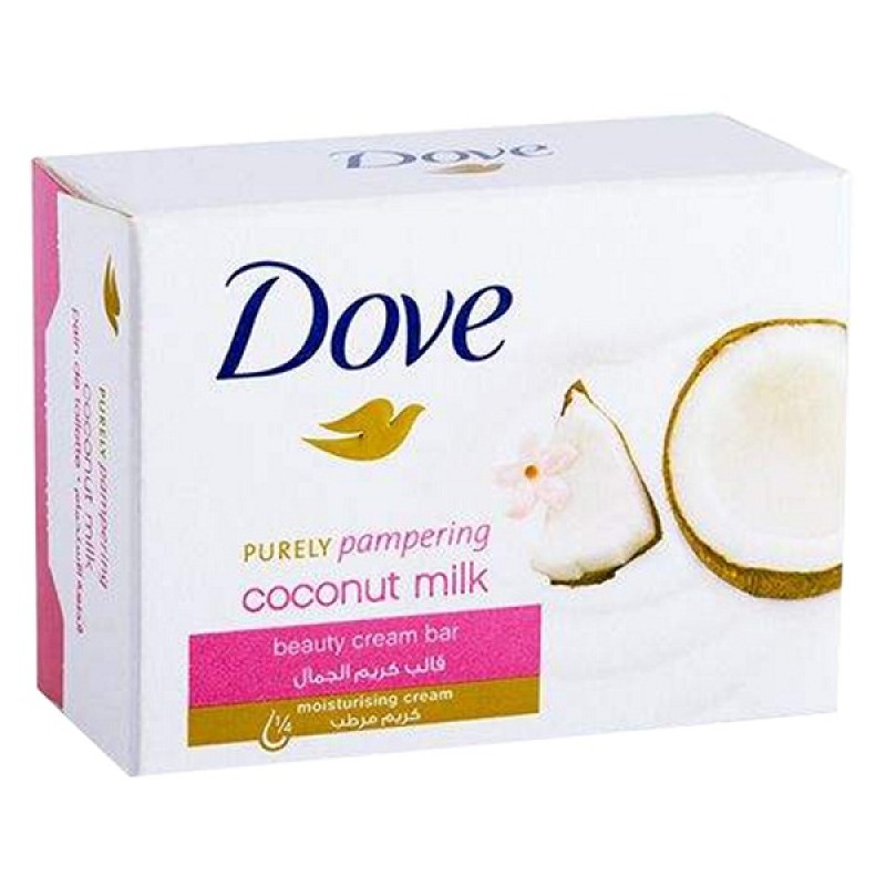 صابون داو مدل Coconut Milk عصاره شیر نارگیل 100 گرم