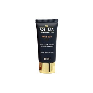 کرم ضد آفتاب رنگی بژ طبیعی رزالیا رنگی SPF 50 مناسب پوست خشک و حساس ۴۰ میل