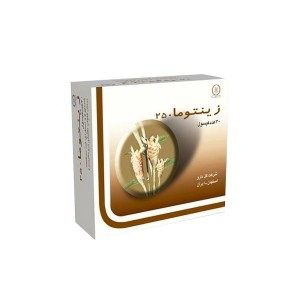 کپسول گیاهی زینتوما ۲۵۰ گل دارو ۳۰ عدد