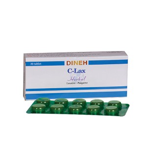 قرص گیاهی سی لاکس  دینه 30 عددی