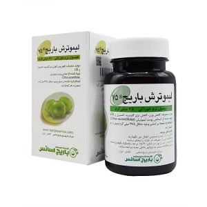 کپسول نرم لیمو ترش 75 میلی گرم باریج اسانس 60 عددی