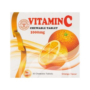 قرص جویدنی ویتامین ث 1000 میلی گرم سیمرغ دارو عطار 30 عدد