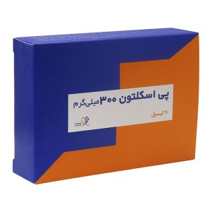 کپسول پی اسکلتون 300 دارو پژوهان پاسارگاد 20 عددی