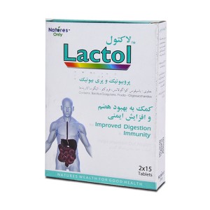 قرص پروبیوتیک لاکتول نیچرز اونلی  30 عدد