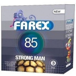 کاندوم فارکس مدل Strong Man 85 بسته 3 عددی