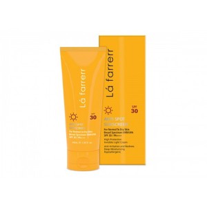 لافارر کرم ضدآفتاب ضدلک پوست خشک معمولي بي رنگ SPF30