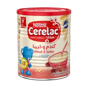 سرلاک گندم و خرما نستله مقدار 400 گرم