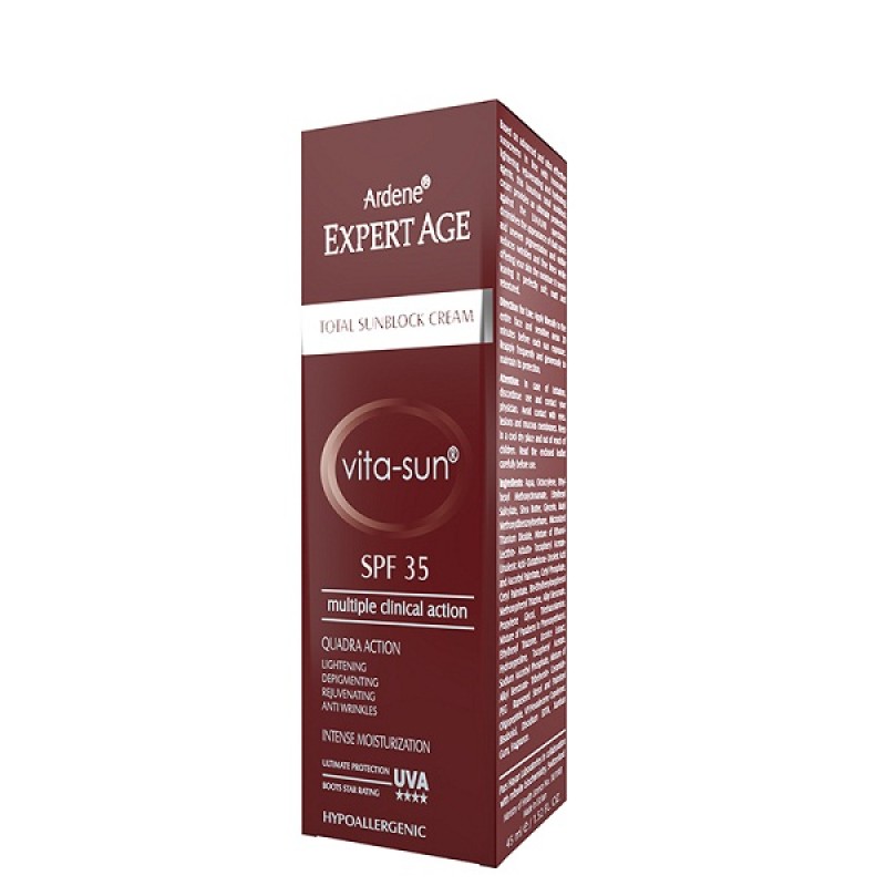 کرم ضد آفتاب SPF35 اکسپرت ایج آردن مناسب افراد بالای 40 سال 45 میلی لیتر