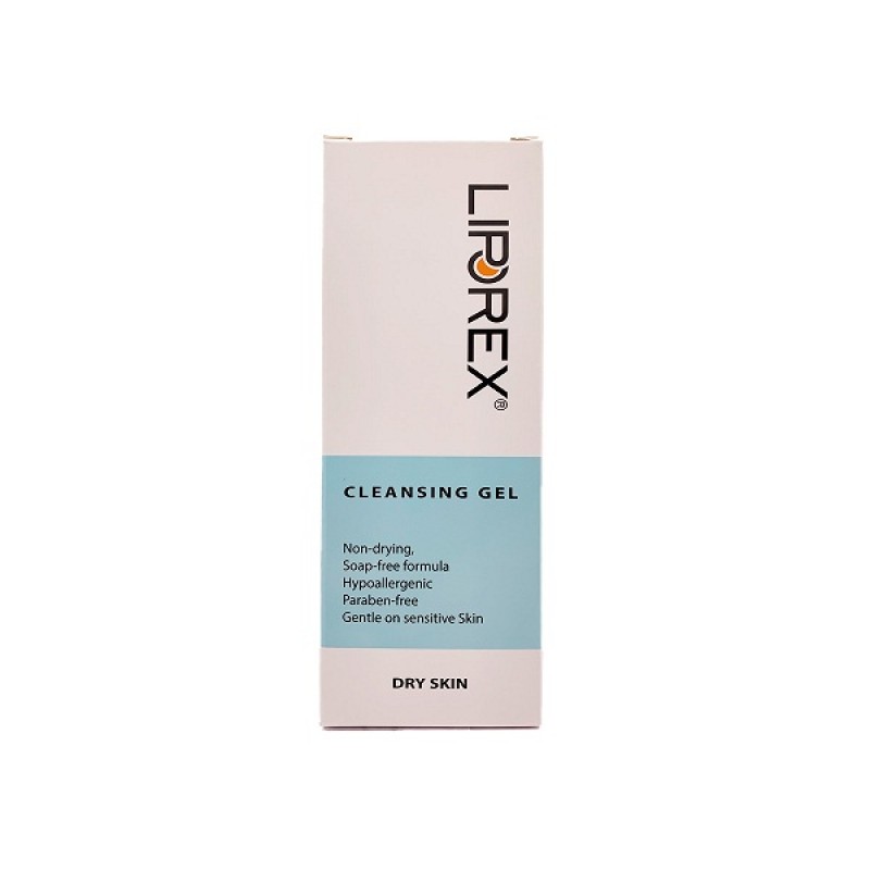 ژل شستشوی صورت پوست خشک لیپورکس حجم 150mL
