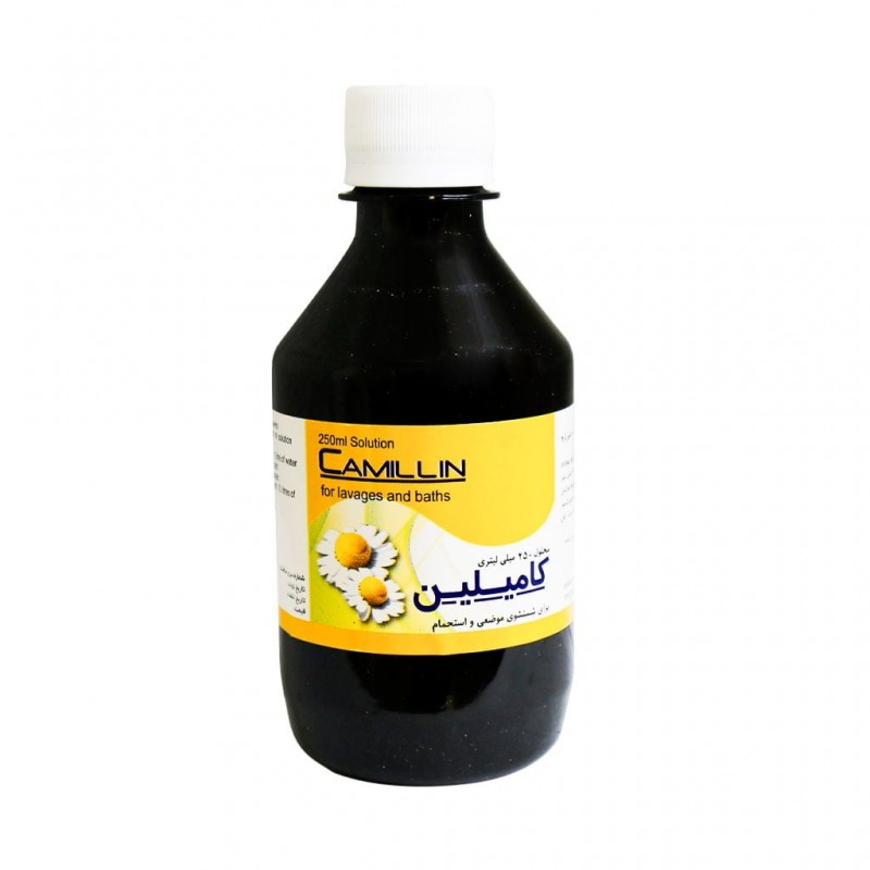 محلول غیر خوراکی کامیلین اهورادارو ۲۵۰ میلی لیتر