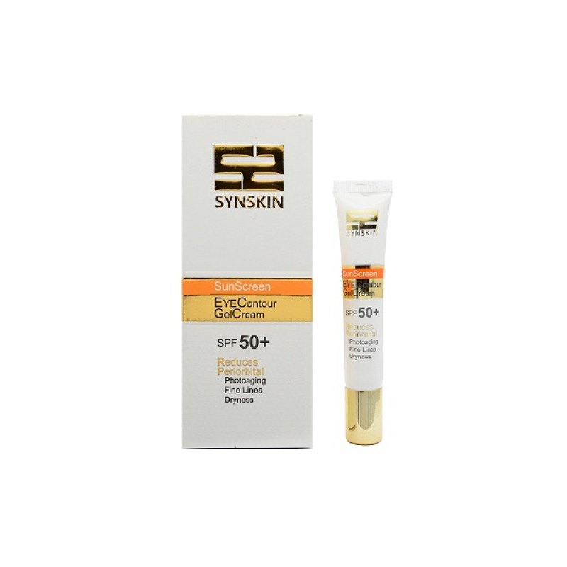 کرم ژل دور چشم ضد آفتاب SPF50 ساین اسکین
