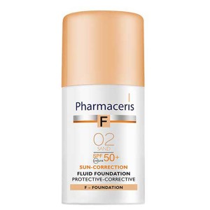 کرم پودر مایع همراه با ضد آفتاب +SPF50 فارماسریز 30 میلی لیتر